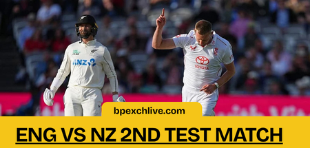 New Zealand vs England 2nd Test 2026