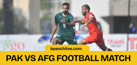 Pakistan Vs Afghanistan Football Match
